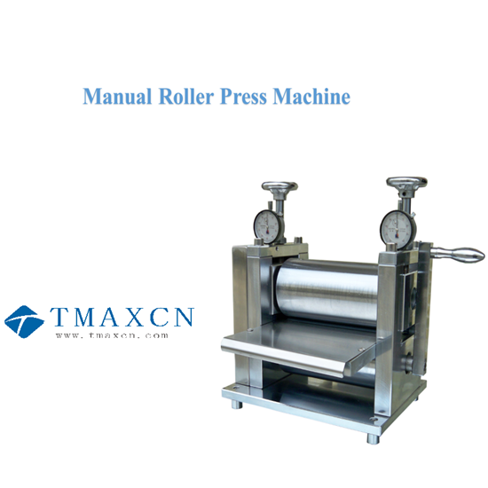 máquina de prensa de rolo manual