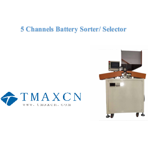 Classificador/seletor de bateria de 5 canais